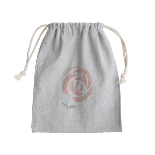 rose Mini Drawstring Bag