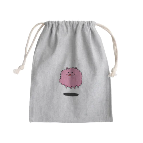 わたあめさん Mini Drawstring Bag