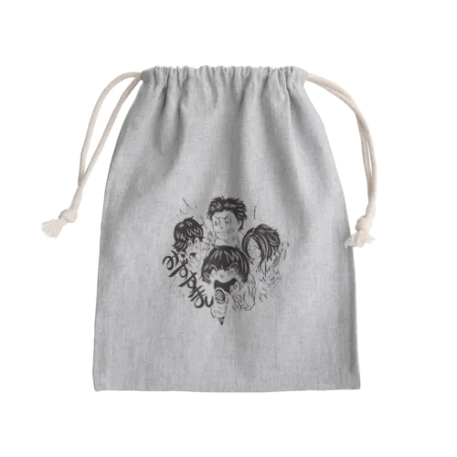 【期間限定】イノウエノリコ氏デザイン「みずすまし」グッズ Mini Drawstring Bag