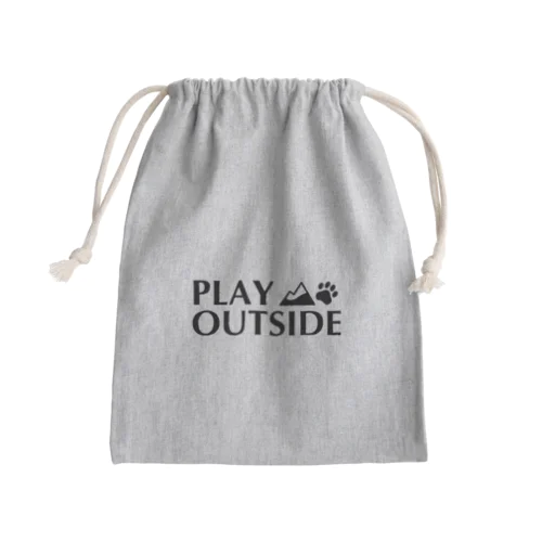 PLAY OUTSIDE きんちゃく Mini Drawstring Bag
