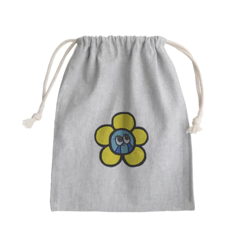 tear's flower Mini Drawstring Bag