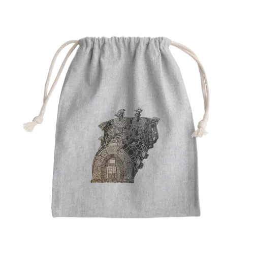 登窯絵図 Mini Drawstring Bag