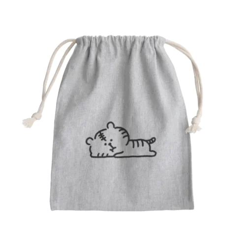 ダラダラとらたろう Mini Drawstring Bag