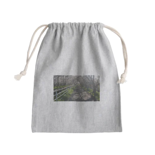 サクラトンネル Mini Drawstring Bag