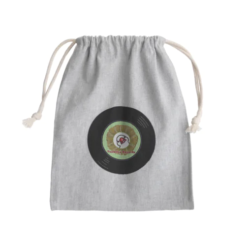 つぼ巣レコード白文鳥 Mini Drawstring Bag