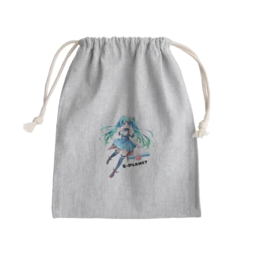 プラ子グッズ Mini Drawstring Bag