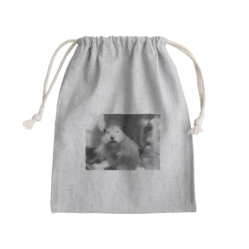 きなこ Mini Drawstring Bag