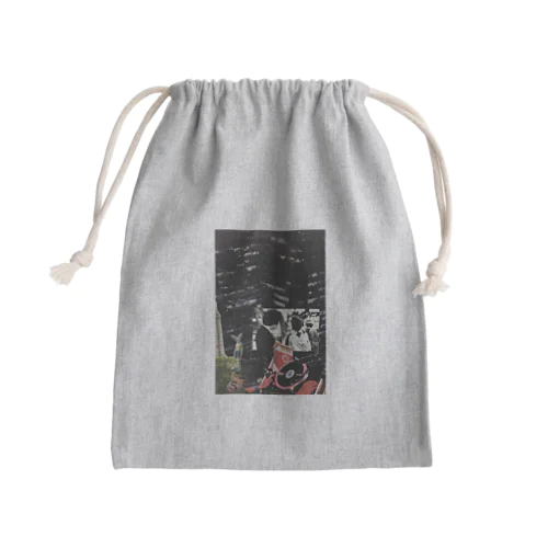 午夜電影 Mini Drawstring Bag