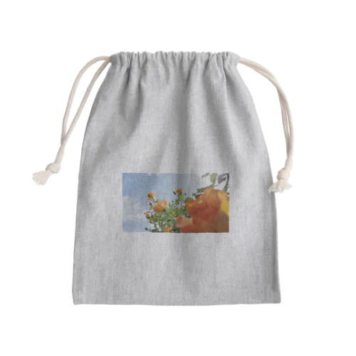 バラ Mini Drawstring Bag