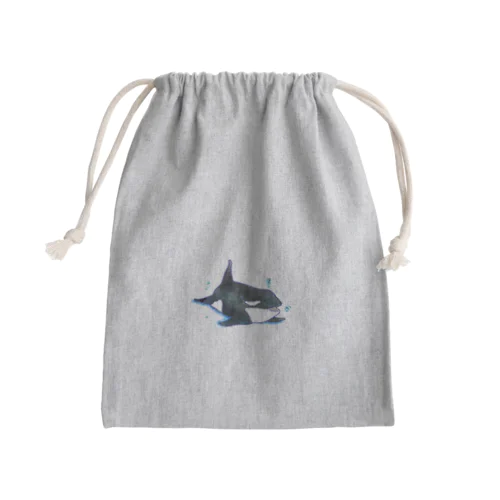 ぼくのおしゃち ごきげん！ Mini Drawstring Bag