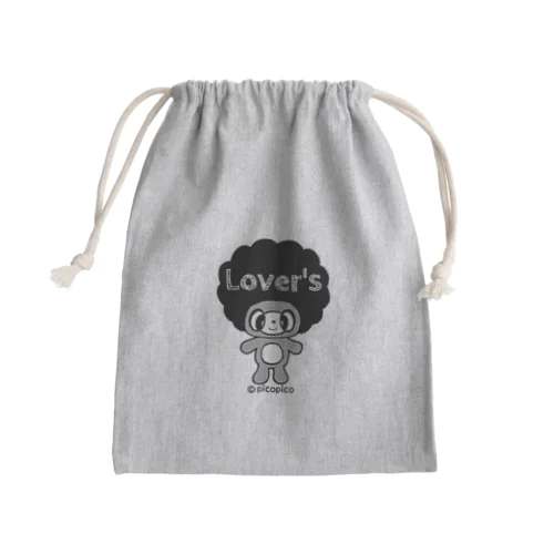 lovers アフロベアー Mini Drawstring Bag