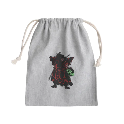 鍾馗様 Mini Drawstring Bag