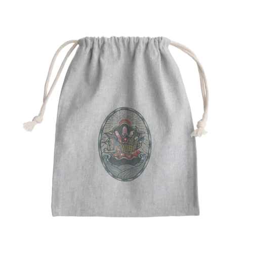 AMABIE FULL COLOR Mini Drawstring Bag