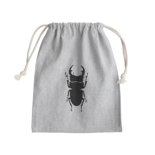 オオクワガタくん Mini Drawstring Bag