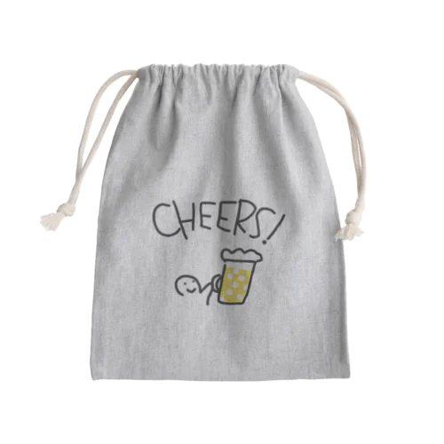 CHEERS! Mini Drawstring Bag