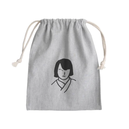 胴着の子 Mini Drawstring Bag