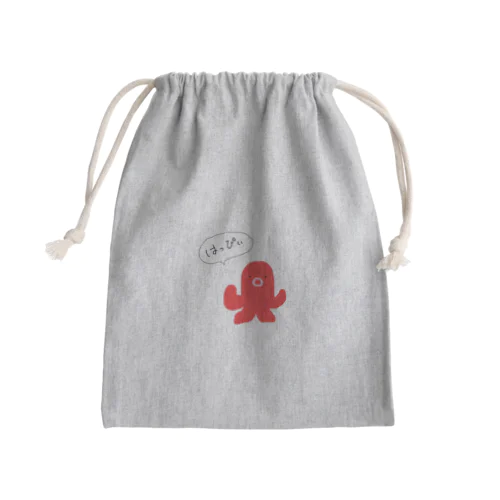 たこさんウインナーさん Mini Drawstring Bag