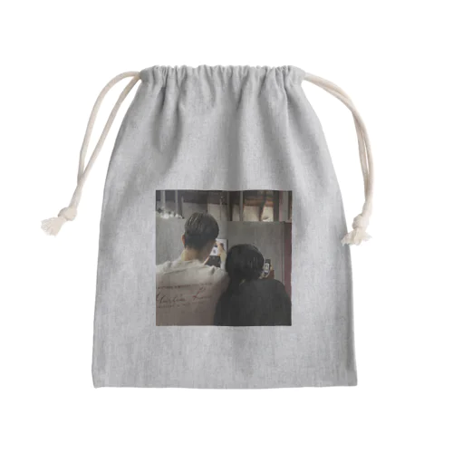 仲良しです Mini Drawstring Bag