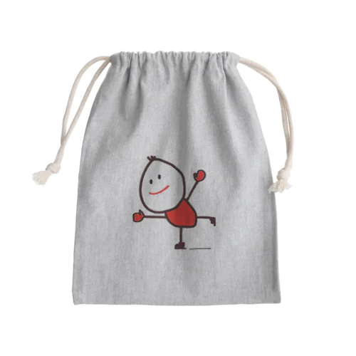 スケートくん Mini Drawstring Bag