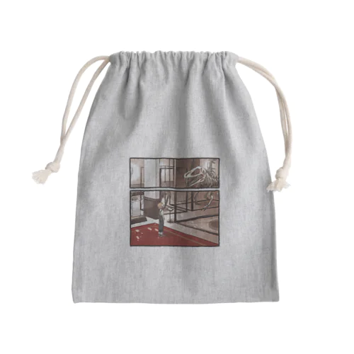 博物館 Mini Drawstring Bag