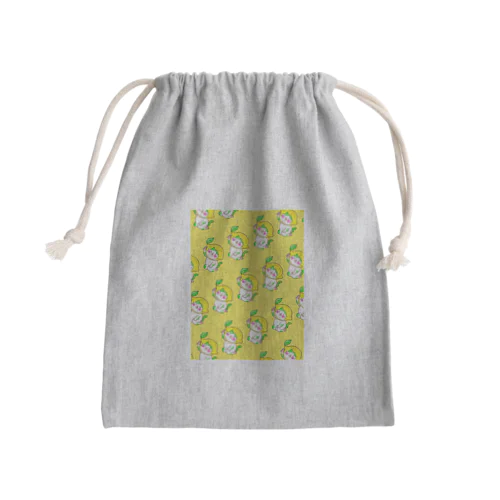 レモンねこ　|　レモネコさん Mini Drawstring Bag