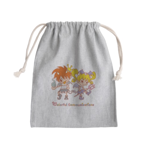 デビコミュちゃん Mini Drawstring Bag