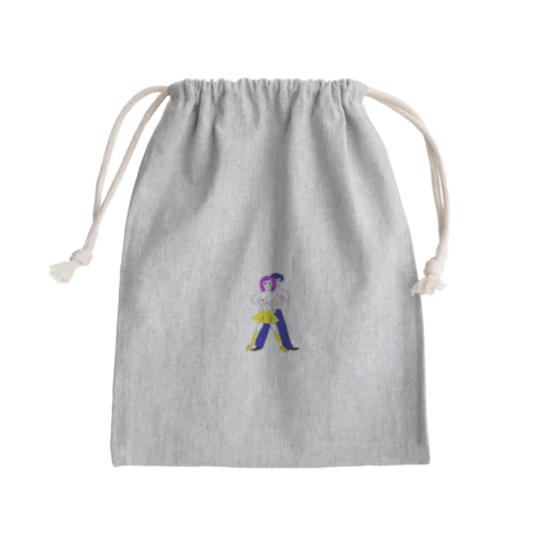 私のブラジャーになってよ Mini Drawstring Bag