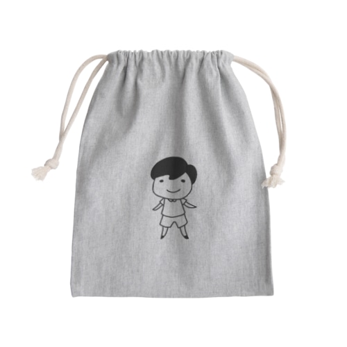 るいくん。 Mini Drawstring Bag
