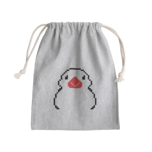 ドットでぶんちょ Mini Drawstring Bag