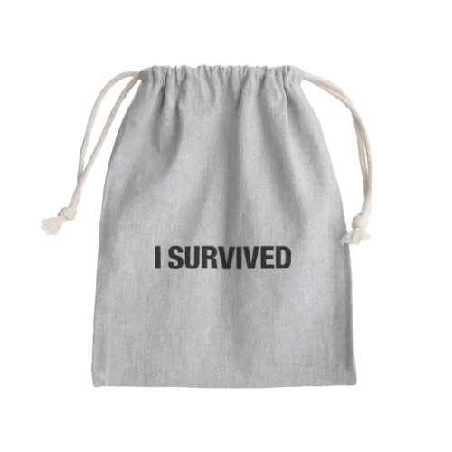 I SURVIVED BAG Mini Drawstring Bag