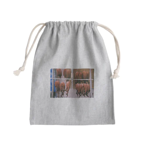 文字入り たこ ｔａｃｏ タコ Mini Drawstring Bag