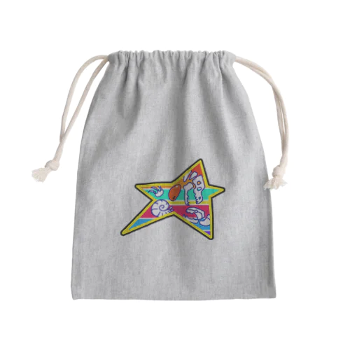 地層-スター Mini Drawstring Bag