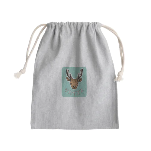 シカイズム Mini Drawstring Bag