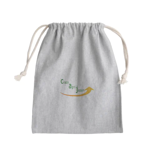 クレイジーアグリジャパンステッカー Mini Drawstring Bag