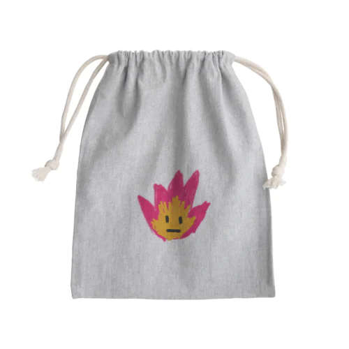 【父の絵シリーズ】ふぁいやー Mini Drawstring Bag