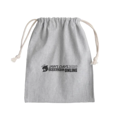 JAWS DAYS 2020 FOR ONLINE Mini Drawstring Bag