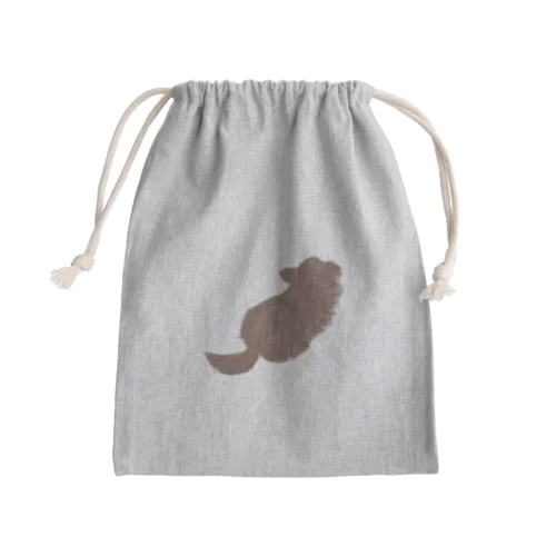 チョコタンチワワ Mini Drawstring Bag