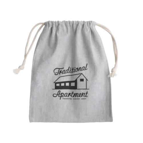 TraditionalApartmentオリジナルTシャツ Mini Drawstring Bag