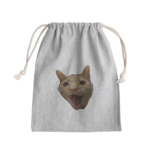 ヤスシ① Mini Drawstring Bag