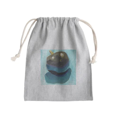 ブラックプラム Mini Drawstring Bag