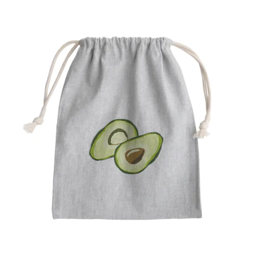 avocado Mini Drawstring Bag