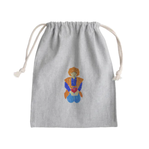 ちゃんちゃんこちゃん Mini Drawstring Bag