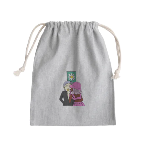 内緒話 Mini Drawstring Bag