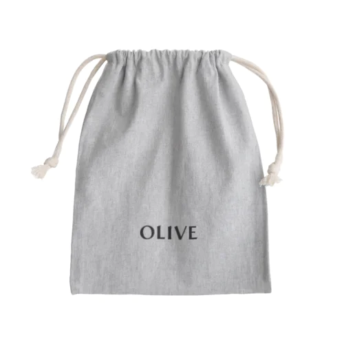 OLIVEロゴ巾着 Mini Drawstring Bag