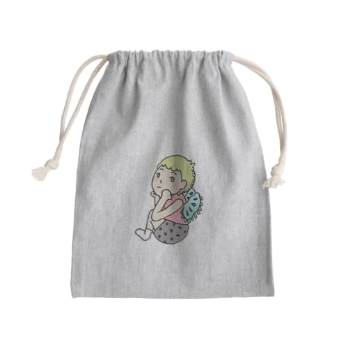 トイレの妖精さん Mini Drawstring Bag