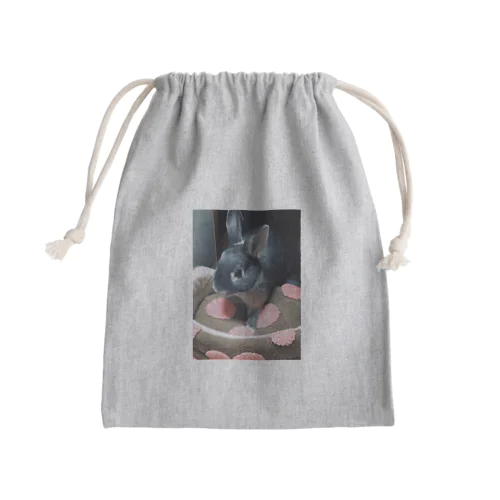 うさぎのPoteo. Mini Drawstring Bag