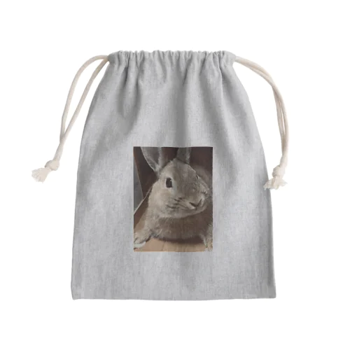 うさぎのはんちゃん. Mini Drawstring Bag