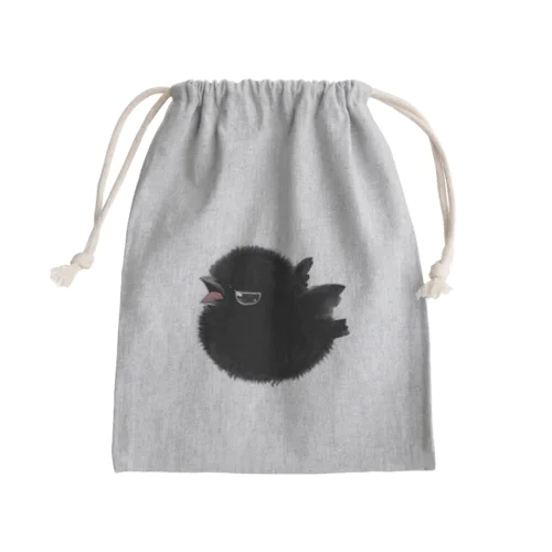 ヤタちゃん（オコ） Mini Drawstring Bag