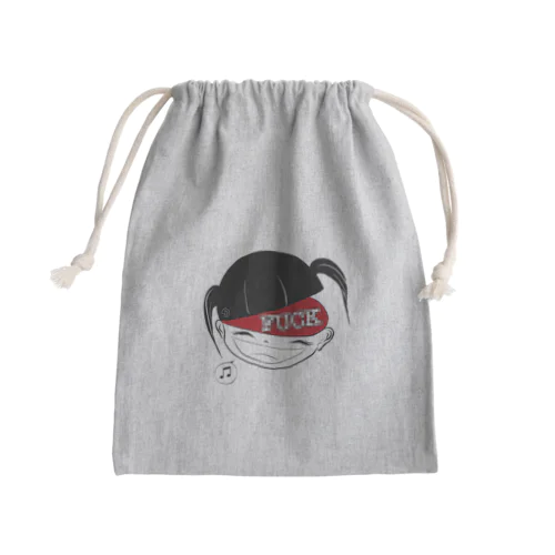 ウラハラナコトバ Mini Drawstring Bag