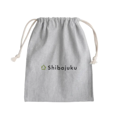 Shibajuku（黒） Mini Drawstring Bag